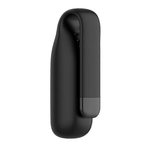 Fitbit-Luxe silikonikellon kotelon suojus koukku metalliklipsi lukko Ho Black