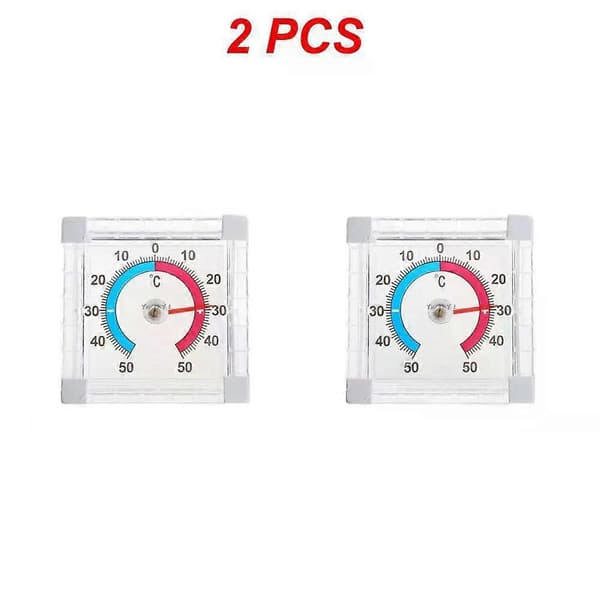 Kylskåpsfrysetermometer, kylskåpstemperaturmätare, kökstillbehör för hemmabruk Thermometer 2pcs