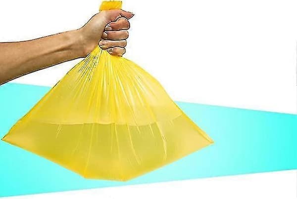 5-pack sopsäckar 20l kraftiga sopsäckar med dragsko Sopsäckstjocklek Automatisk stängning Sop