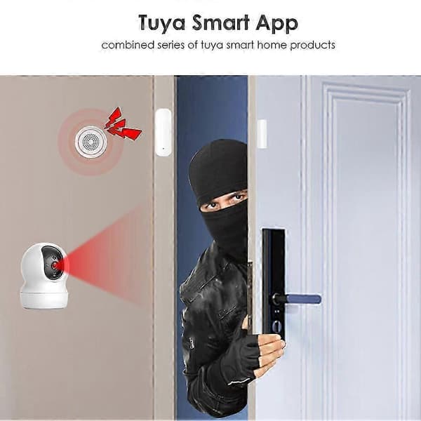 Wifi Smart Dør/Vindu Sensor Alarm Detektor Sikkerhet