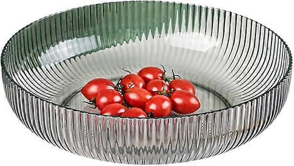 Fruktskål Stilfullt Designet Fruktkurv Matkvalitetsplast Super Slitesterke Fruktskåler