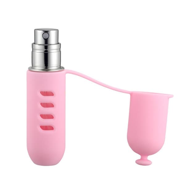 Sprayflaska Parfym Påfyllningsbar flaska ROSA rosa pink