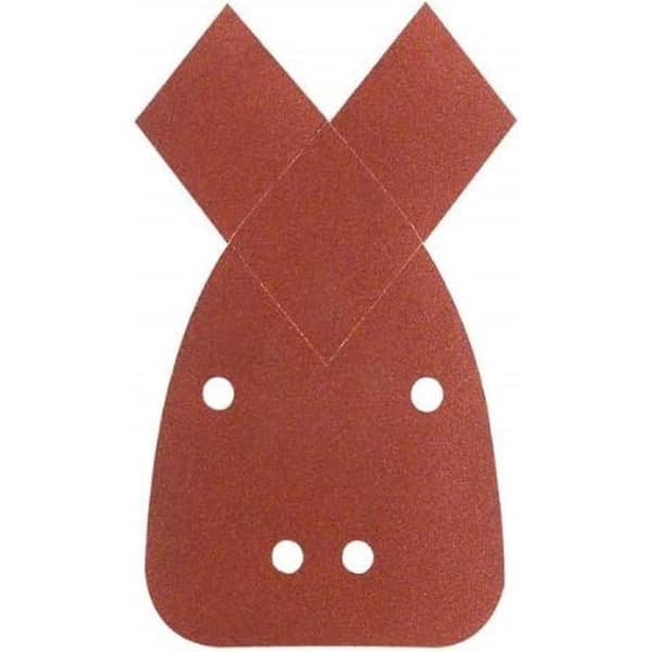 Slipark - 5-pack - 180 korn - 90x135 mm - 4 hål - För multislipmaskin