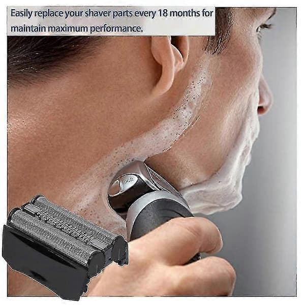 Til Braun Series 7 Barbermaskine 70b Udskiftningsbarberhoveder Sort