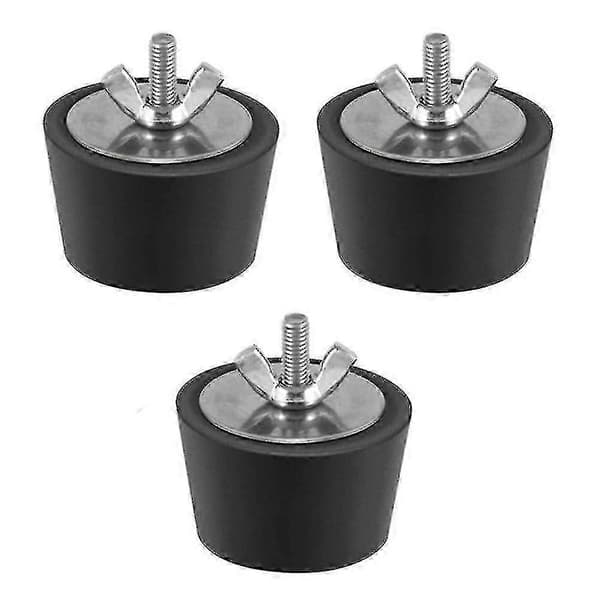 3st 38mm Gummi Vinterplugg Pool Förseglad Frostskyddsmedel Expansionsplugg Avloppsrör Rör