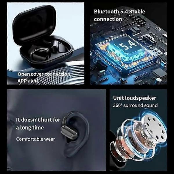 Trådløse Bluetooth-oversetterørepropper Beige