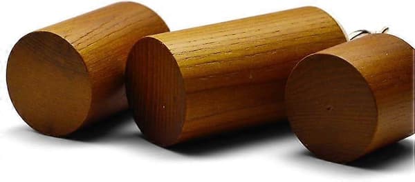 3-pack Massiv Trä Ringdisplay Elegant Ringförvaring Displayhållare för Sovrum, Butiker & Smyckesmonter