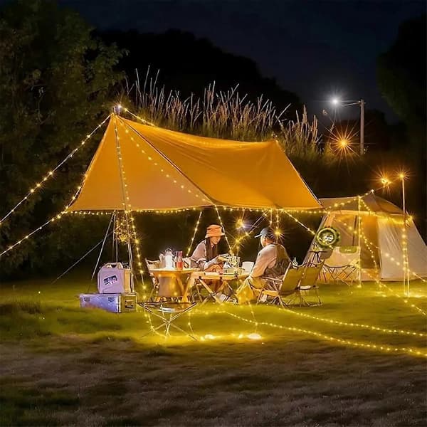 4 i 1 Vattentät Utomhus Camper Lampa