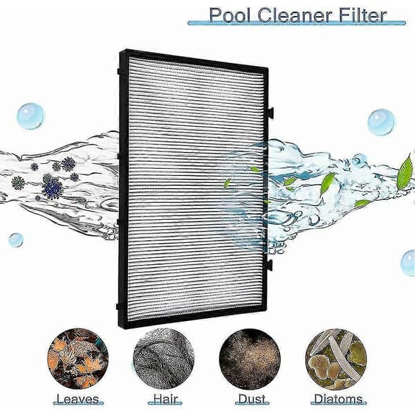 4 stk. ultrafint poolrenserfilter 9991432-r4 poolfilter til Dolphin M400 M500 ultrafint filter