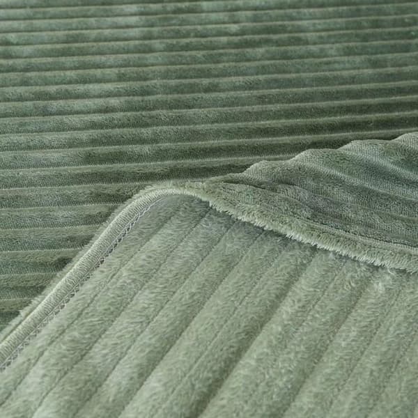 Flonel Fleece Tæppe, 150x200cm Fluffy Fleece Tæppe, Sofatæppe, Varmt og Blødt Plys Tæppe