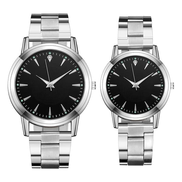 Dame Quartz Armbåndsur SORT MÆND sort mænd black men
