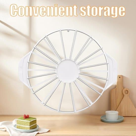 Kakedelerring – Kutter 14-16 like store stykker for kaker opptil 30 cm – Fester og bursdager