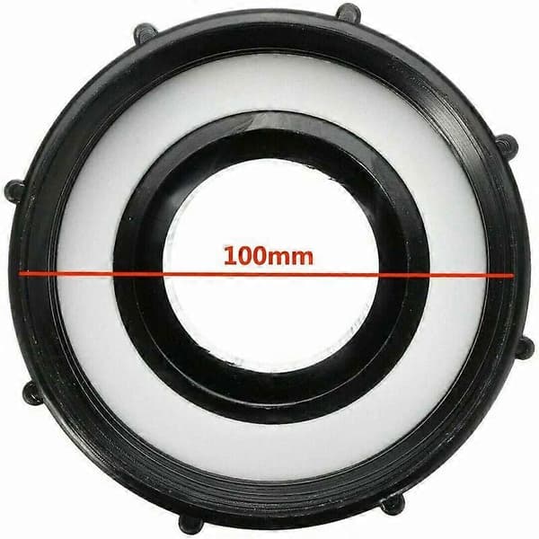 IBC Adapter DN80 til Regnvandstanke, Grov Gevind til DN50 Reduktion