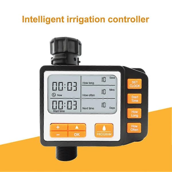 Trädgårdsbevattningstimer Bevattningskontroll Mekanisk Automatisk Sprinkler Programmerbar Ventil Utomhusslang Droppsprinklerverktyg US plug