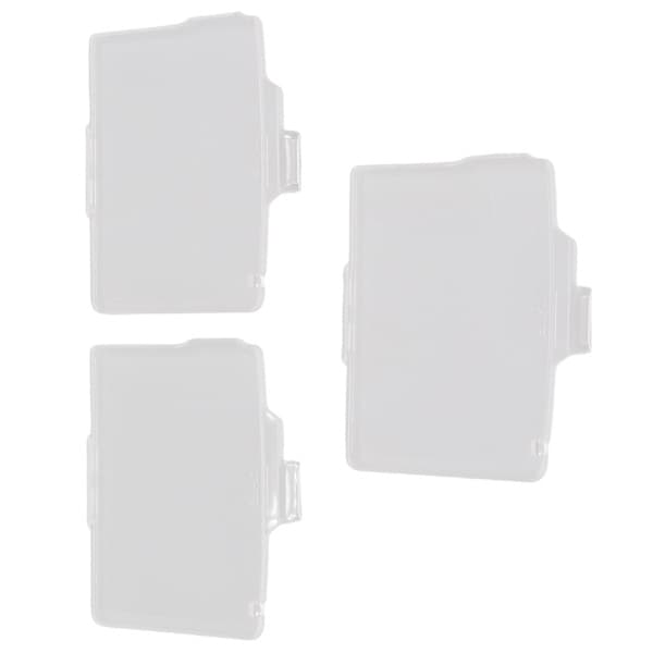 3 stk LCD-skjermbeskytter i ABS for Nikon D90 DSLR BM-10 tilbehør