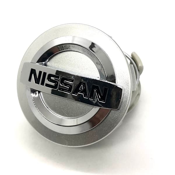 4-pack - Nissan Navkapslar / Hjulnav Emblem - B 64 54mm - Silver 64 54mm - Silver