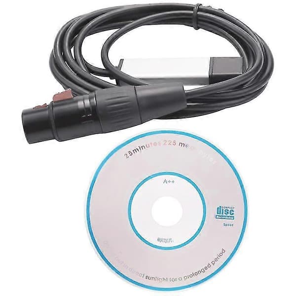 DMX512 USB DMX interfaceadapter LED scenelyscontroller, USB til DMX interfaceadapter, DMX c