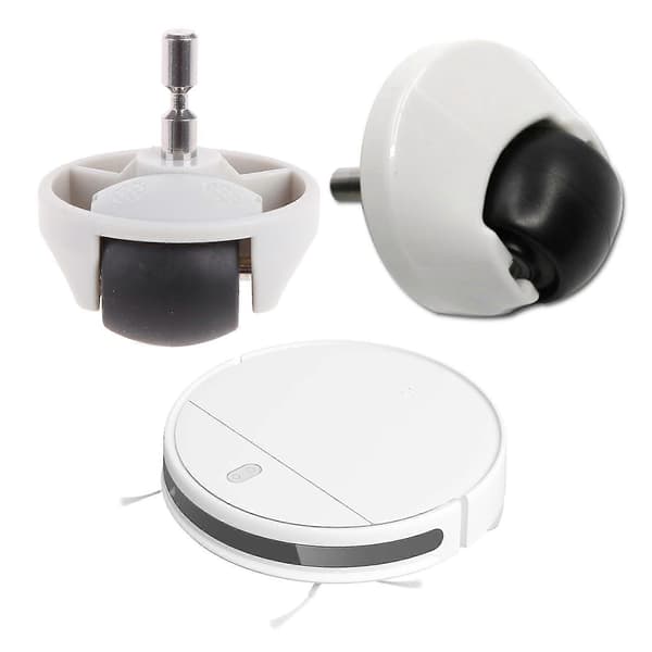 Forhjul egnet for Roborock S4 S6 Pure S5 Max S6 Max V E4 S7 S70 S75
