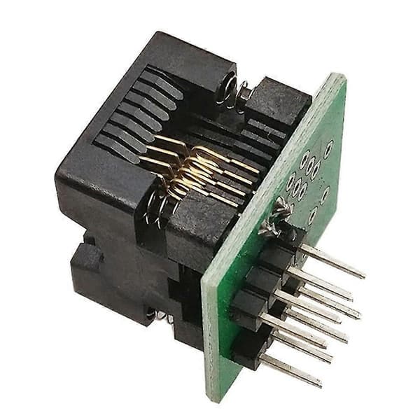 1 stk SOP8 til DIP8 SOP8 Snu DIP8 SOIC8 til DIP8 IC Sokkel Programmeringsadapter Sokkel for Bred 200Mil