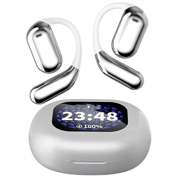 Ørepropper Xp2, Ægte Trådløse Åbne Høretelefoner Bluetooth 5.4 Silver
