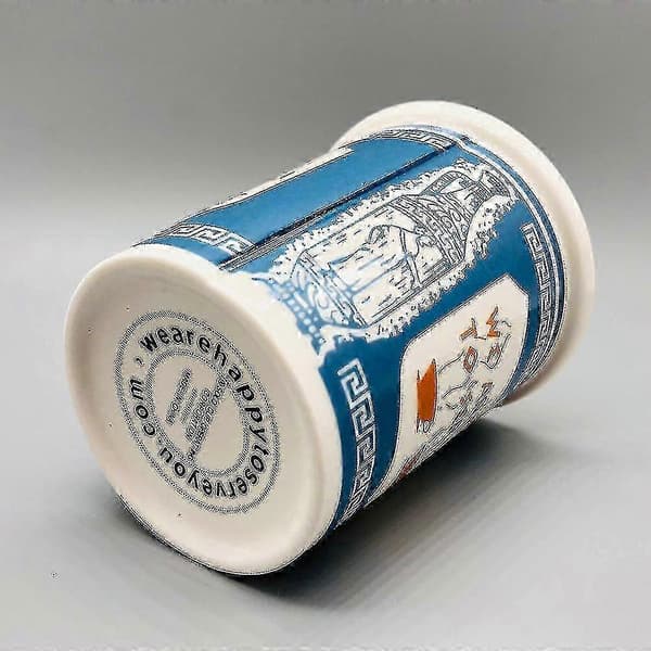 Vi är glada att servera dig porslinskaffemugg New York ikonisk pappersmugg kaffemugg Small