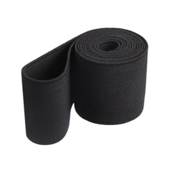 5m svart elastisk bånd - 3cm elastisk bånd-FS-