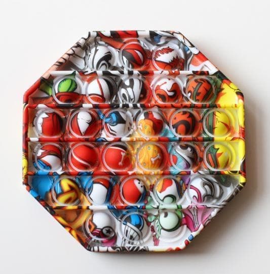 Erityinen Camouflage Popit Fidget Pop It - CE-hyväksytty 3 väriä Malli 2 Model 2