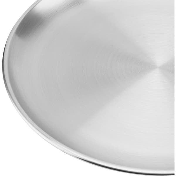 Tallrik - Set om 5 - 304 Rostfritt Stål - Hållbar - Camping, Grill, Picknick - 30 cm