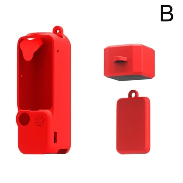 Blødt etui til DJI Osmo Pocket 3 Cover Silikone Etui C Sort Til DJI Osmo Pocket3