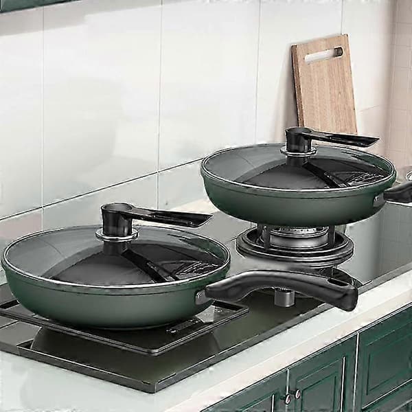 Non-stick stekepanne multifunksjonell induksjonstopp gass universal