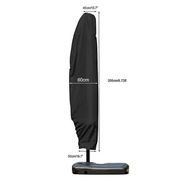 Vedenpitävä ulkosateenvarjon suojus 205 cm