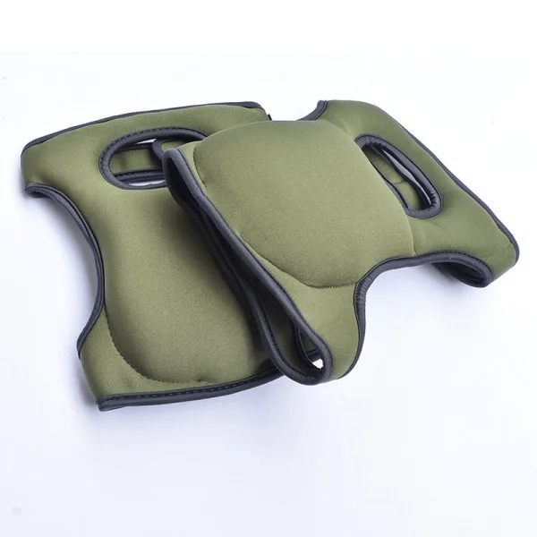 Knæpuder til havearbejde - Bløde knæpuder i Memory Foam dark green