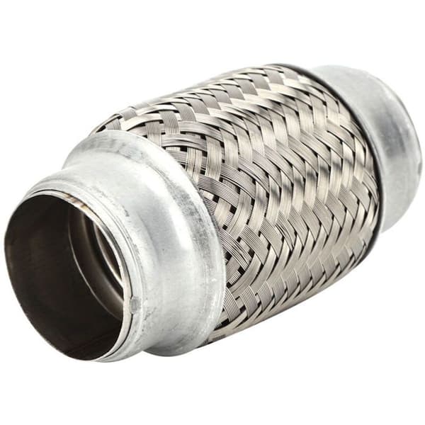 Fleksibelt udstødningsrør i rustfrit stål, 38x102mm, 1,5x4 tommer, fleksibelt reparationsrør til samlinger, biltilbehør