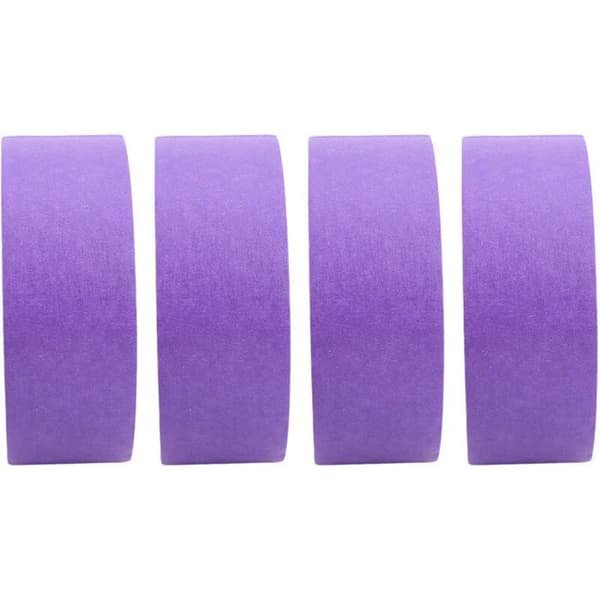 4 ruller førsteklasses malertape, blå tape, alsidig malertape, maling, gør-det-selv