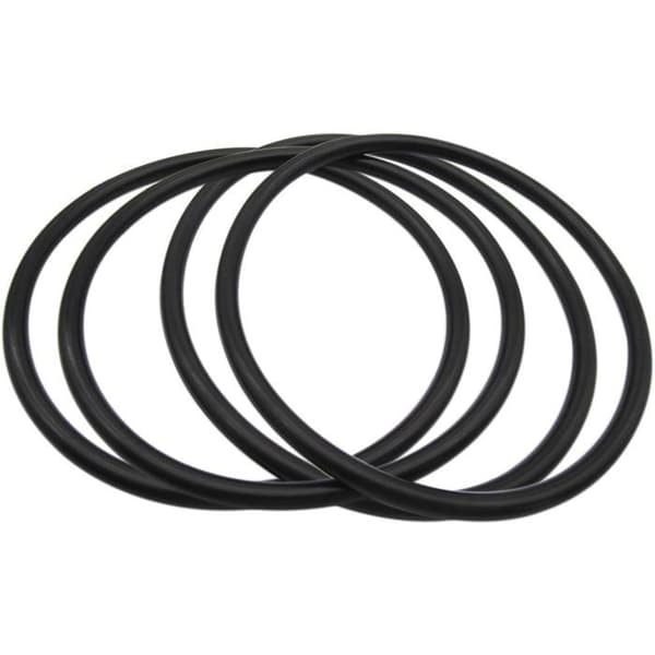Set med 4 elastiska remmar 5 mm nitrilgummi omkrets 33-38 cm motortransmission tyst