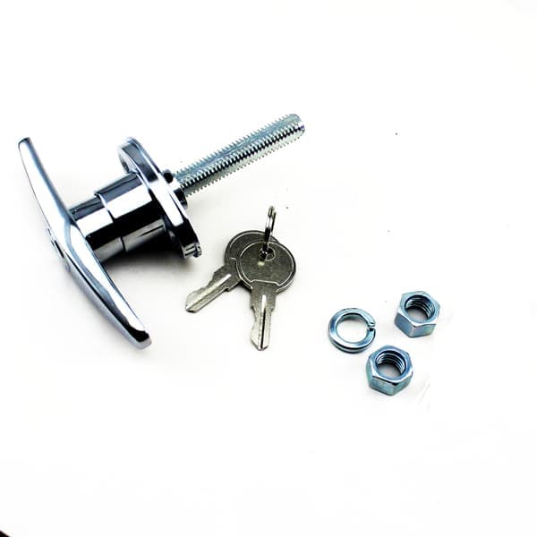 Korshandtag - Garagelås - Låsbart garagehandtag - Med 2 nycklar