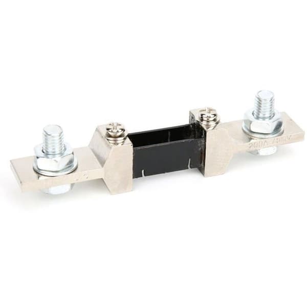 Batterimonitor, multifunktions DC-batterimonitor, 0-200V wattmeter, batterispændingsanalysator med 200A shunt