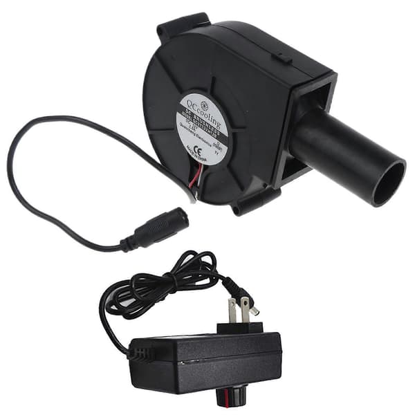 110v 220v AC-driven fläkt 9733 med variabel hastighetsregulator för DIY-matlagning