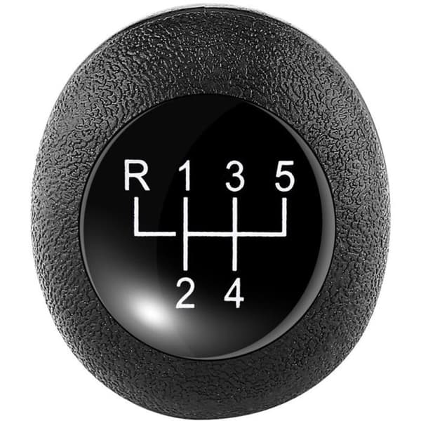 5-trins manuel gearknop, gearstangshoved til E28 E30 E34 E36 sort