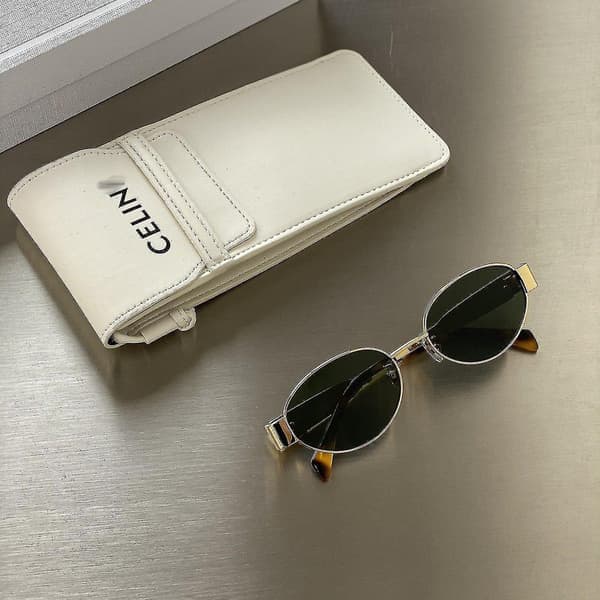 Dame mode retro Triumfbuen solbriller guld sort Gold Black
