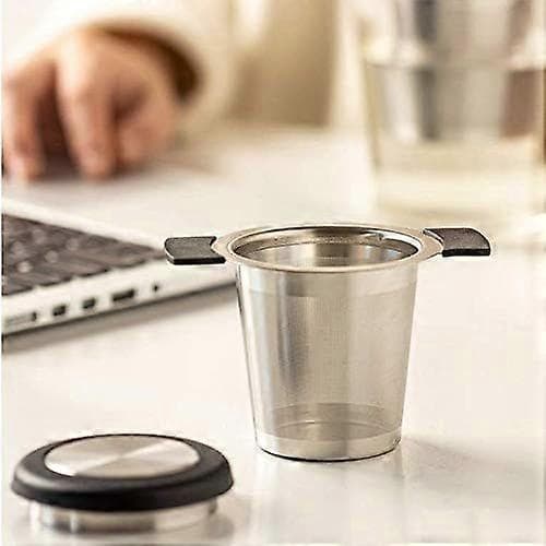 Ekstra finmasket te-infuser i rustfritt stål, te-sil med stor kapasitet
