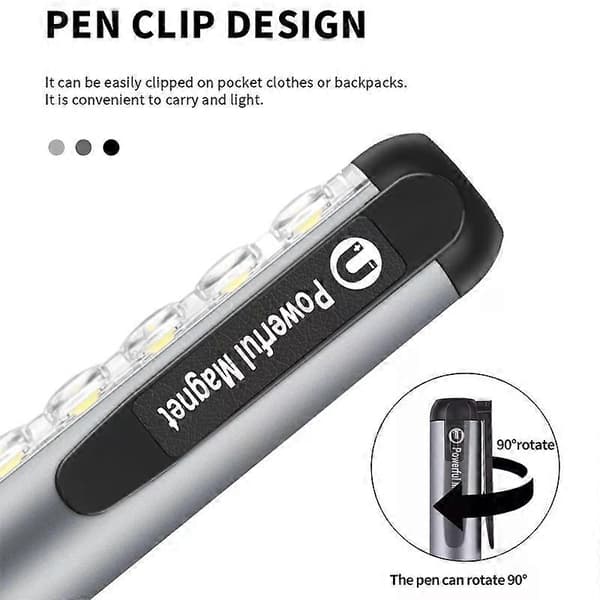 Mini LED-taskulamppu ladattava kannettava USB-lataustaskulamppu Pink Mini Light