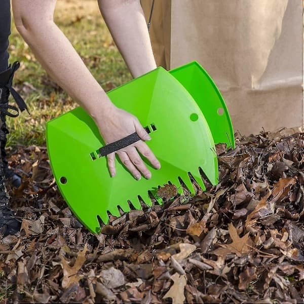 Lawn Claw - Enkel og holdbar hagehåndrive og løvoppsamler laget av plast