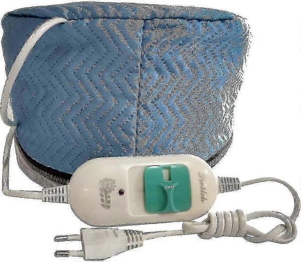 Hårbehandling Damphette, Varmehette Med 3 Modus Temperaturkontrollterapi Og Termisk Spa Hårstyling Damphette (blå)