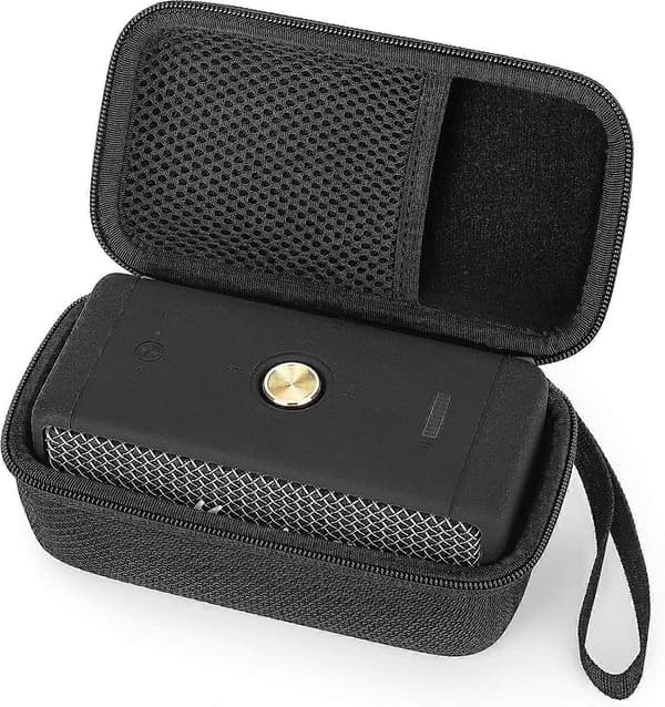 Etui til Marshall Emberton Bluetooth-højtaler, hård organizer, bærbar rejsetaske til opbevaring (sort)