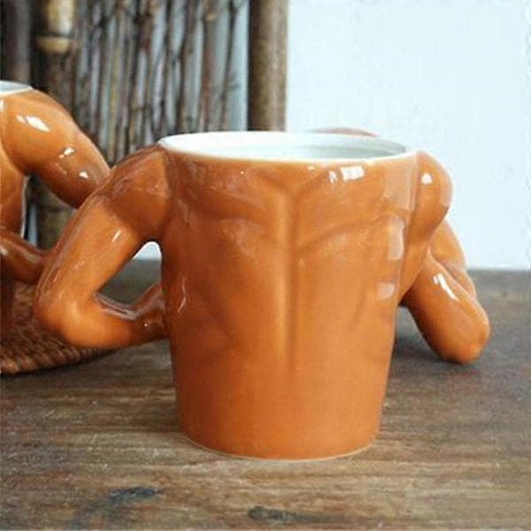 Muskelkopp Keramisk Mugg Vattenkopp Kaffekopp Keramisk Kopp Kopp med Stor Kapacitet