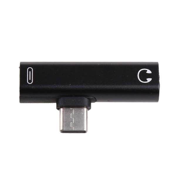 USB C til 3,5 mm lydadapter, USB Type C til AUX Dongle Hovedtelefonstikadapter