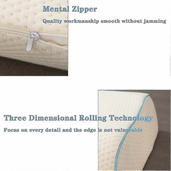 1 st Välvd Kudde Med Långsam Återhämtning Memory Foam För Par - Anti-tryck Handkudde Left Arm