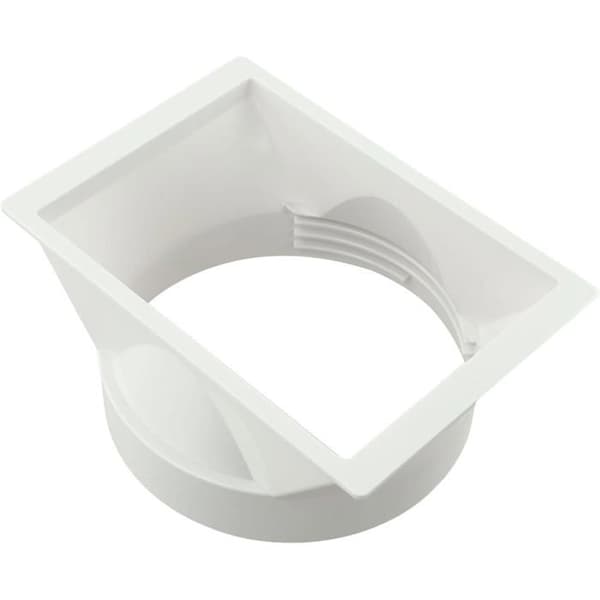 Luftkonditioneringsavgasanslutning - 1 stycke - Robust plast - Optimerad ventilation - Kontor och hem