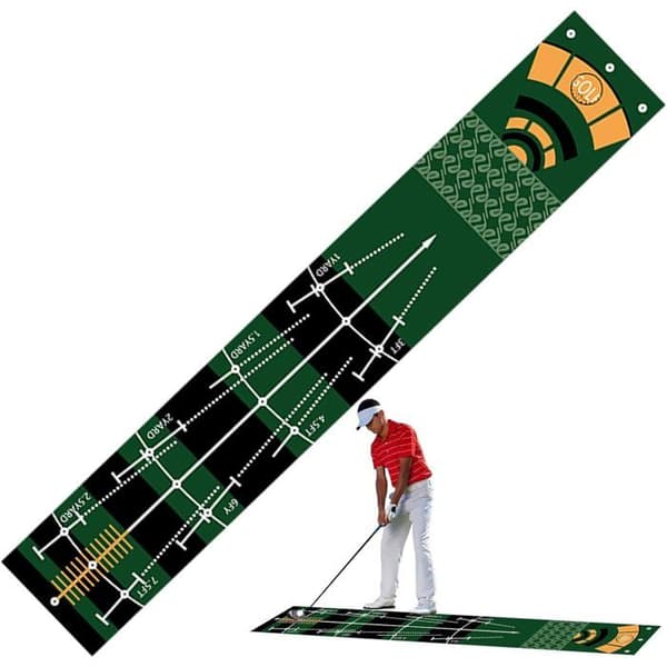 Puttingmåtte - 1 stk. - Polyester - Indendørs golftræning - Hjem og kontor - 50x300 cm